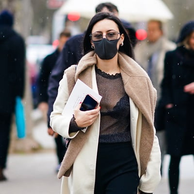 Los mejores looks con mascarilla, muchas ideas para inspirarte