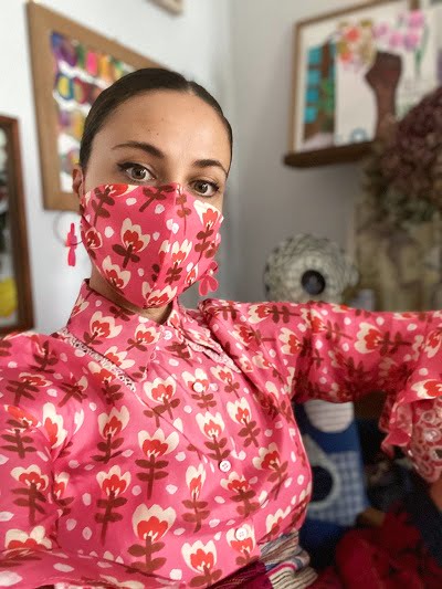 Los mejores looks con mascarilla, muchas ideas para inspirarte