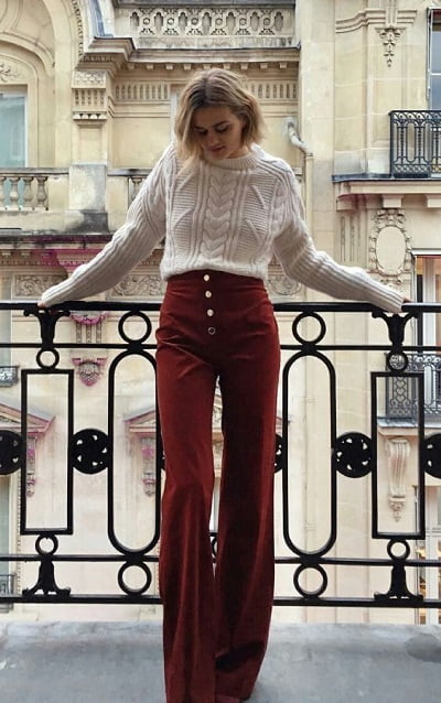 El regreso de los pantalones acampanados